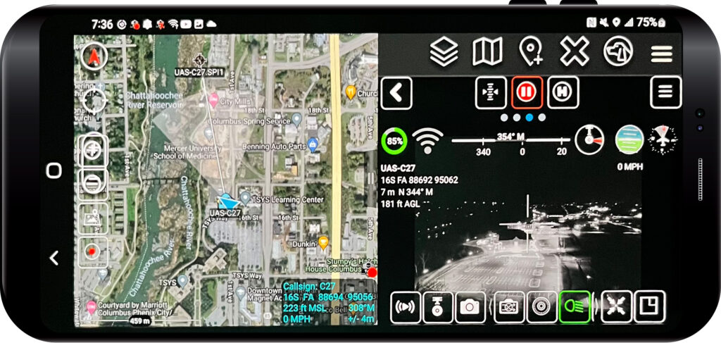 Screenshot of the Tactical Awareness Kit.