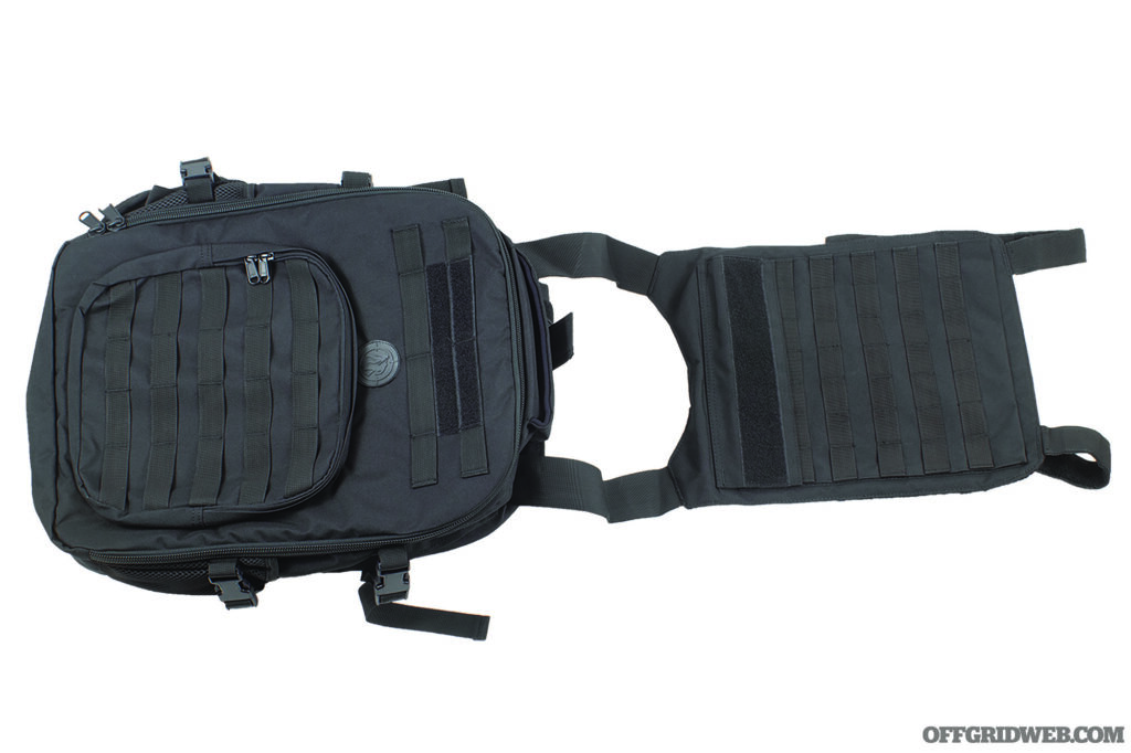 Studio photo of the Body Guard Armored Backpack.