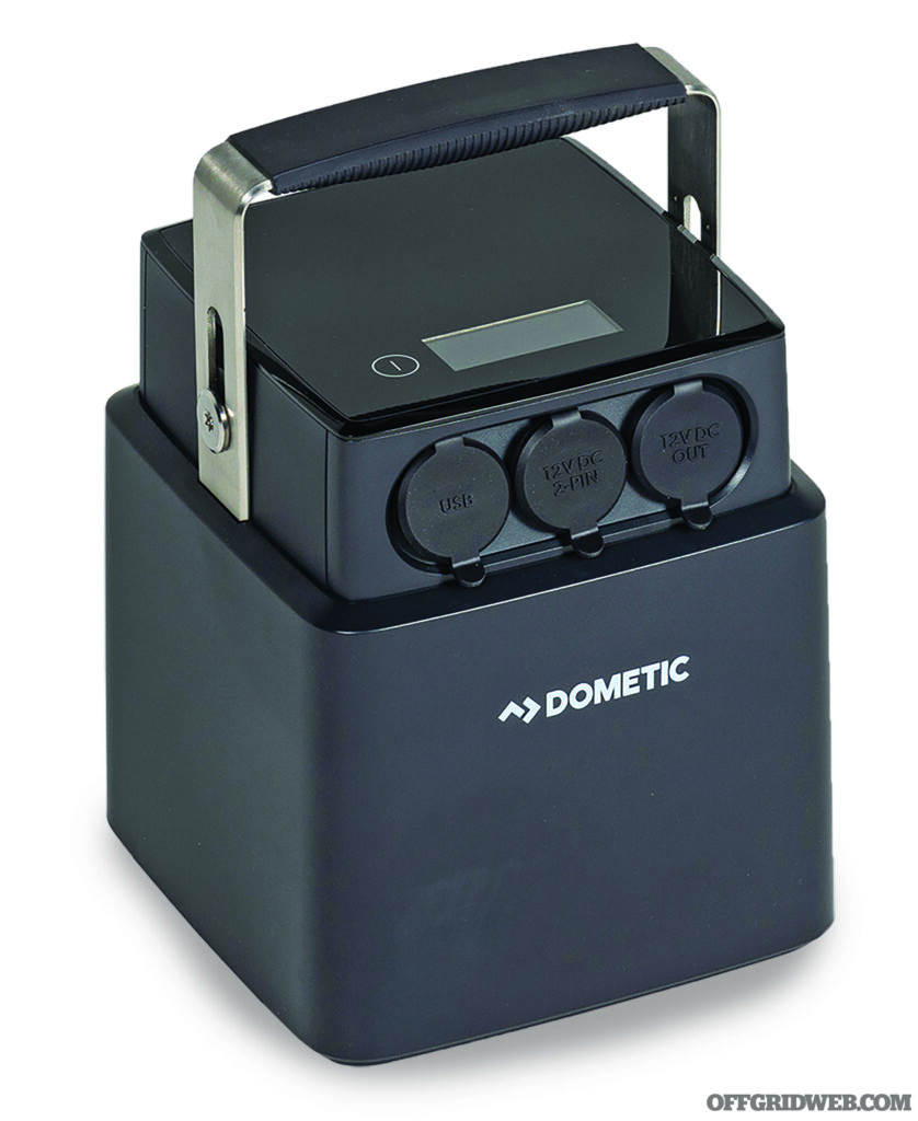 Studio photo of the Dometic battery.