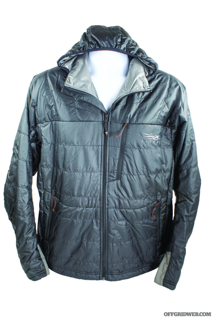 Studio photo of the Sitka Kelvin Aerolite Jacket.