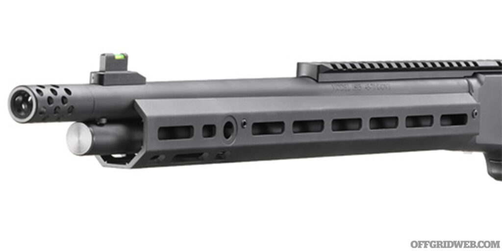 Studio photo of the new Marlin Dark Series handguard.